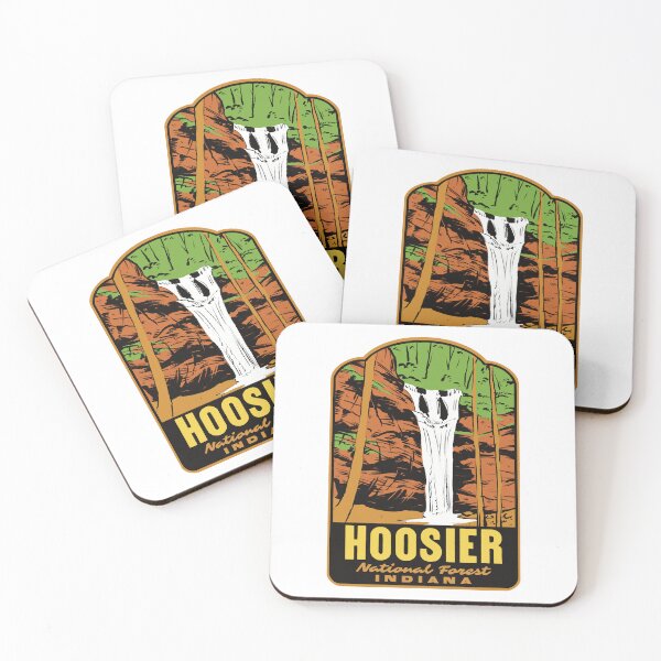 Item preview, Hoosier National Forest Indiana Retro designed and sold by HalpinDesign.