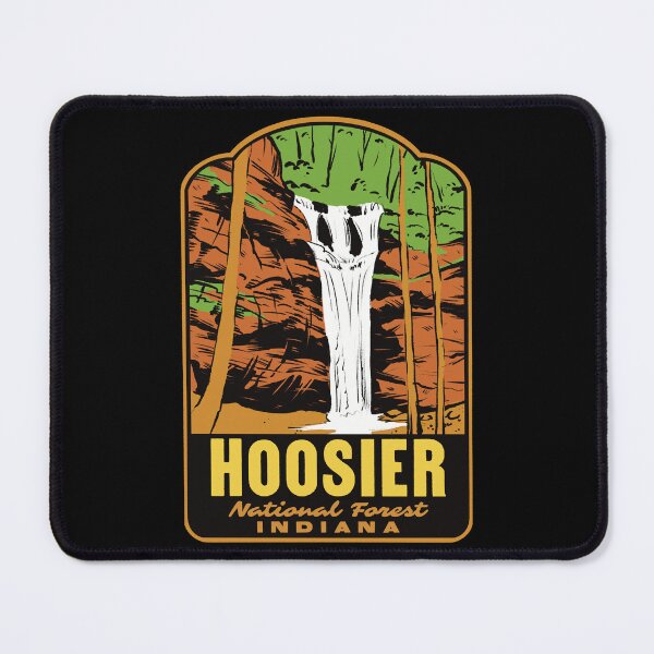 Item preview, Hoosier National Forest Indiana Retro designed and sold by HalpinDesign.