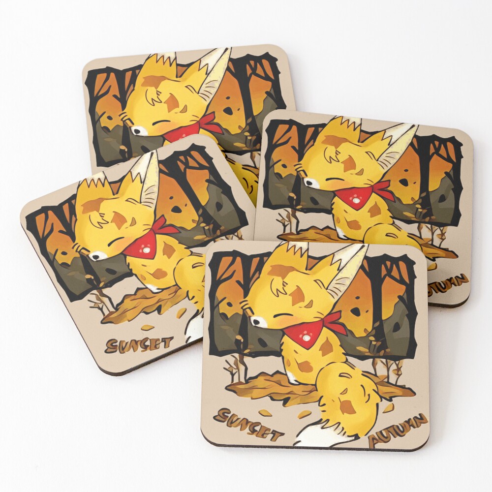Item preview, Coasters (Set of 4) designed and sold by FoxTaleCafe.