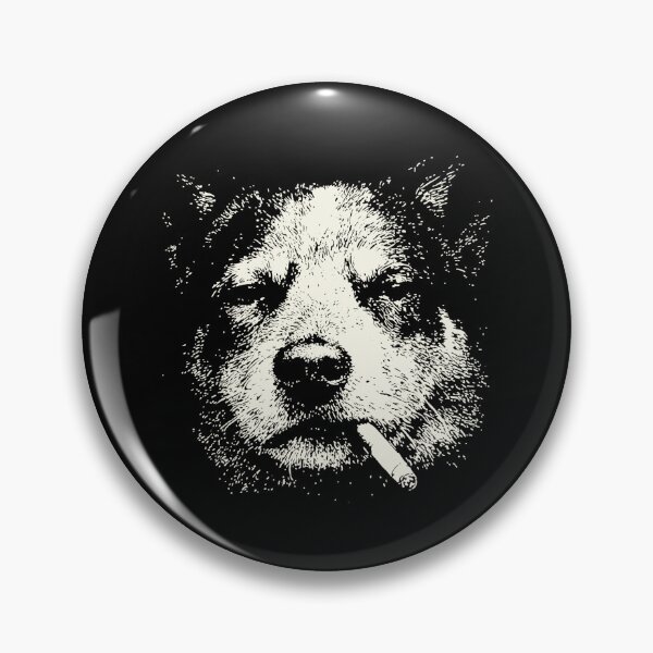 Item preview, Blue Heeler Smoking Cigarette Funny Dog Meme designed and sold by Hedoraxe.