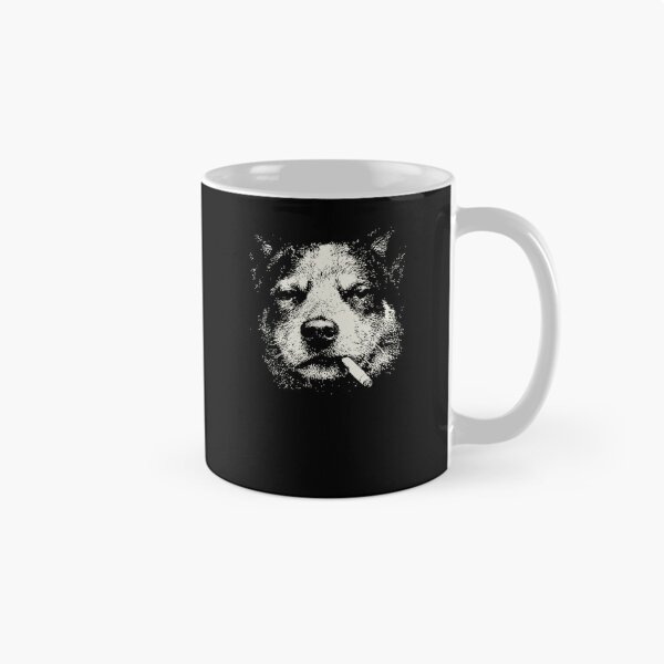 Item preview, Blue Heeler Smoking Cigarette Funny Dog Meme designed and sold by Hedoraxe.