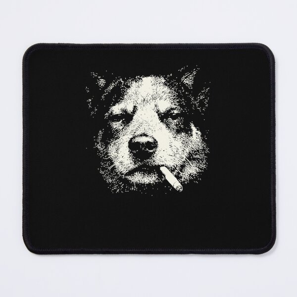 Item preview, Blue Heeler Smoking Cigarette Funny Dog Meme designed and sold by Hedoraxe.