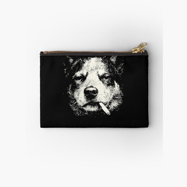 Artikelvorschau, Blue Heeler Smoking Cigarette Funny Dog Meme entworfen und verkauft von Hedoraxe.