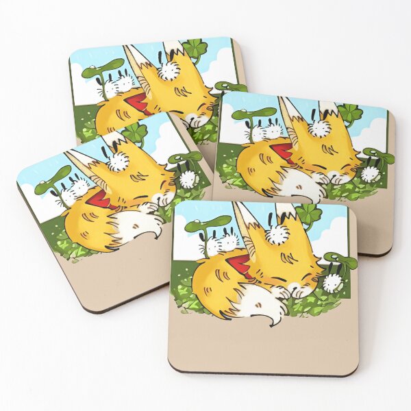 Item preview, Fox Nap in Clover designed and sold by FoxTaleCafe.