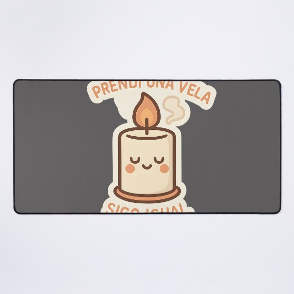 Item preview, Funny Kawaii Candle - I Lighted a Candle, I'm Still the Same, Spiritual Humor designed and sold by MildlyCosmic.