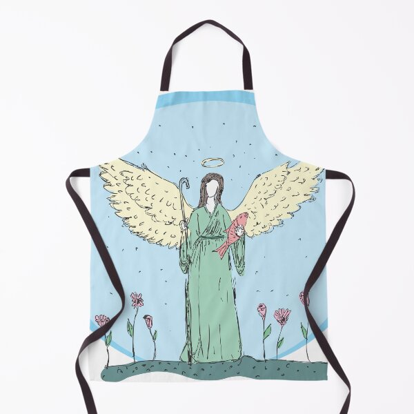 Item preview, Saint Raphael the Archangel @silencio_de_maria designed and sold by SilencioDeMariaArt.