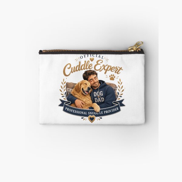 Item preview, Official Cuddle Expert Golden Retriever Dog Dad T-Shirt designed and sold by Ashley critters.