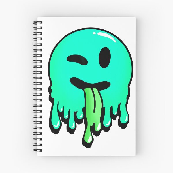 Item preview, Melty Face - Cyan designed and sold by LMaccaMakes.