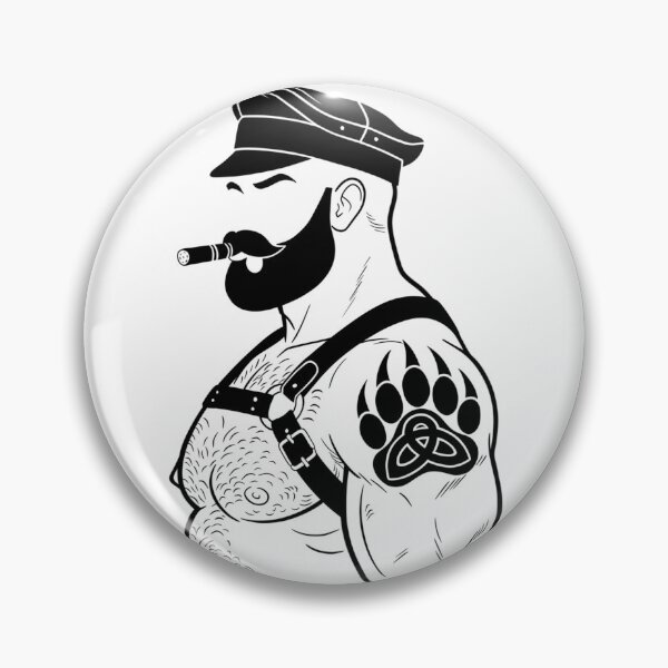 Item preview, Leather Kinky Gay Daddy Cigar designed and sold by BrokenLabel.