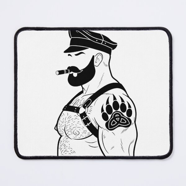 Item preview, Leather Kinky Gay Daddy Cigar designed and sold by BrokenLabel.