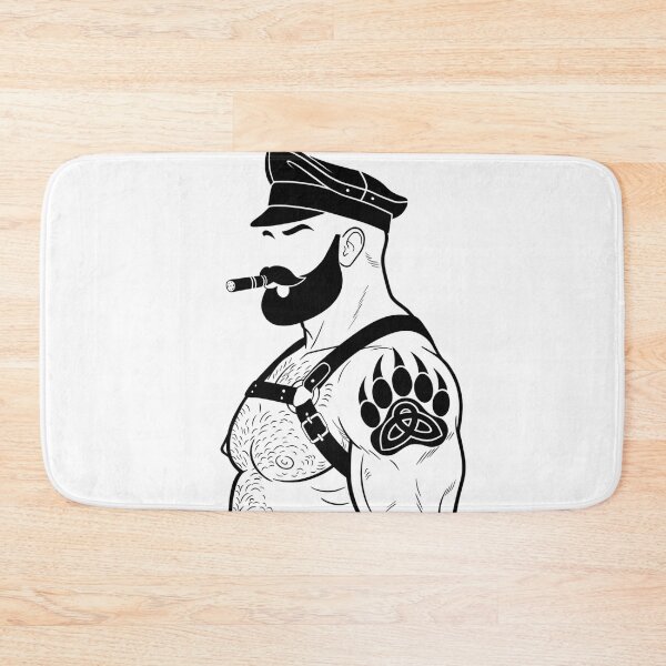Item preview, Leather Kinky Gay Daddy Cigar designed and sold by BrokenLabel.
