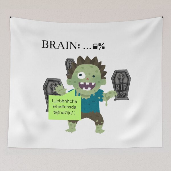 Item preview, Frankie Brain 0% designed and sold by SquareSign.