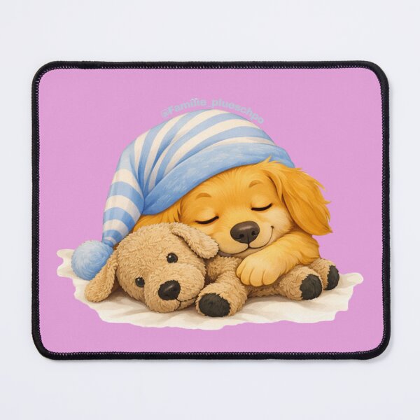 Item preview, Tobi and Rammelo are sleeping (with floor, without stars) designed and sold by plueschpo.