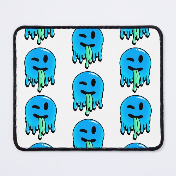 Item preview, Melty Face - Blue designed and sold by LMaccaMakes.