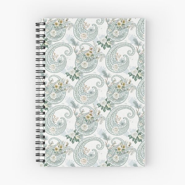 Item preview, Tranquil Winter Paisley designed and sold by Designbes.