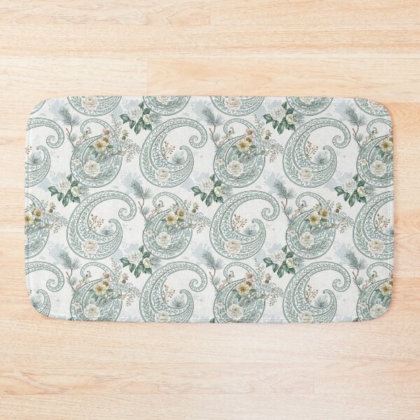 Item preview, Tranquil Winter Paisley designed and sold by Designbes.