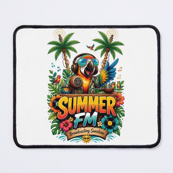 Item preview, Summer FM Parrot Radio DJ designed and sold by Sovereign Supply Co..