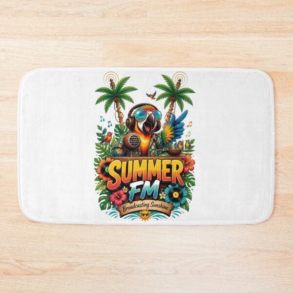 Item preview, Summer FM Parrot Radio DJ designed and sold by Sovereign Supply Co..