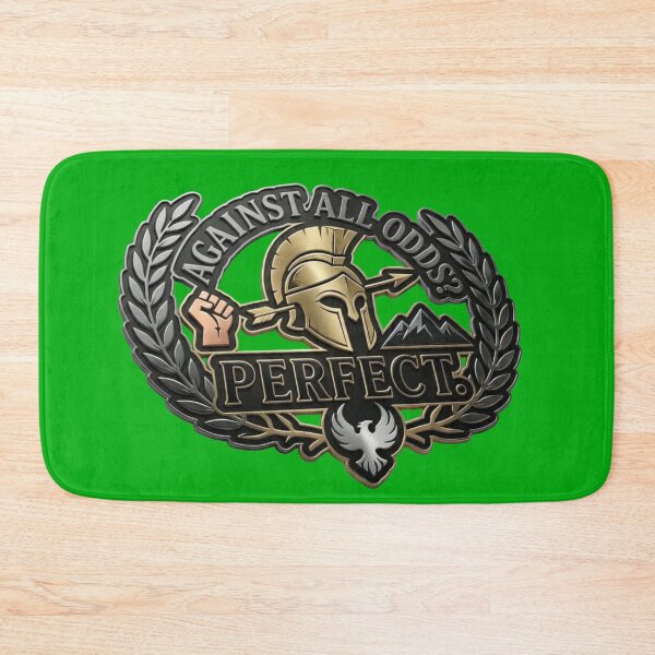 Item preview, Against All Odds Perfect - Spartan Warrior Mindset Emblem Sticker designed and sold by Scro-Ciob-Shop.