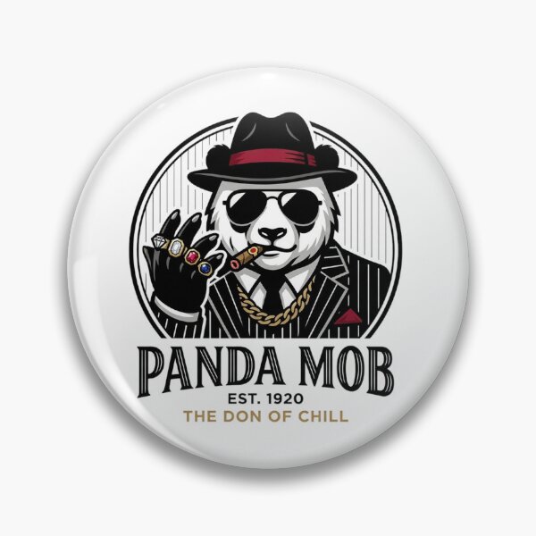 Item preview, Panda Mob – The Don of Chill designed and sold by Rukage.