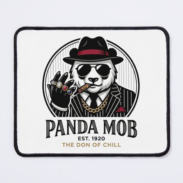 Item preview, Panda Mob – The Don of Chill designed and sold by Rukage.