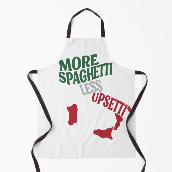 Item preview, More Spaghetti Less Upsetti - funny italian designed and sold by zuczekgti.