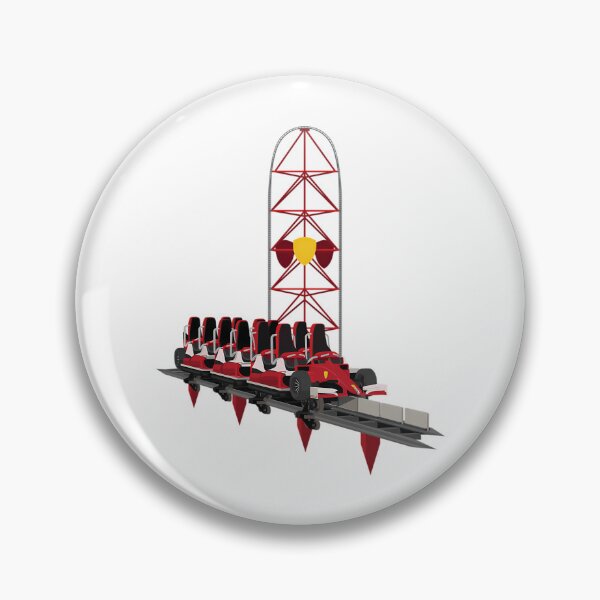 Item preview, Red Force Intamin Lsm Coaster Design designed and sold by lizettis.