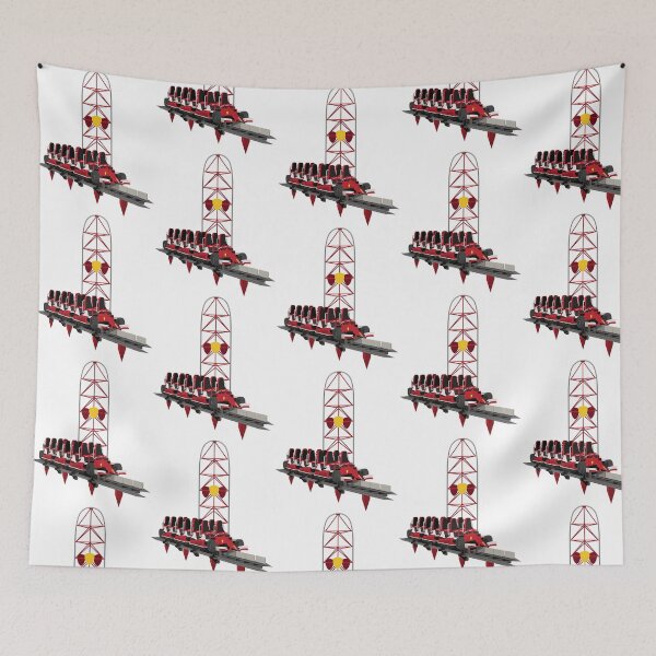 Item preview, Red Force Intamin Lsm Coaster Design designed and sold by lizettis.