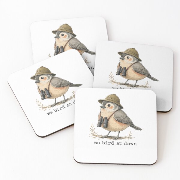 Item preview, We Bird At Dawn Funny Birdwatching Birdwatcher  designed and sold by Hedoraxe.