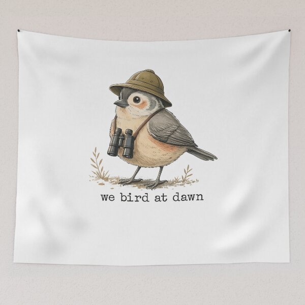 Item preview, We Bird At Dawn Funny Birdwatching Birdwatcher  designed and sold by Hedoraxe.