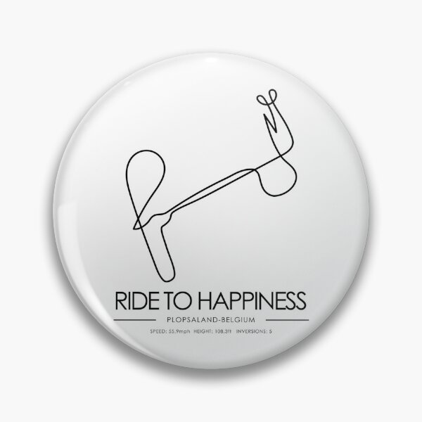 Item preview, Ride To Happiness Minimalistic Rollercoaster Layout designed and sold by lizettis.