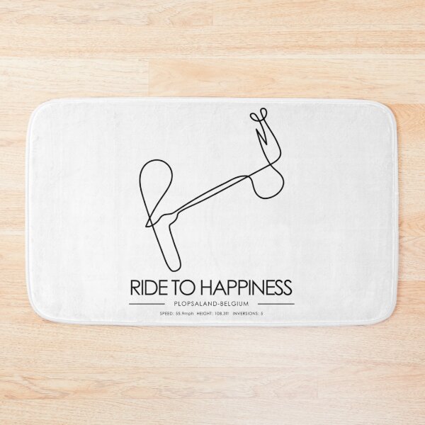 Item preview, Ride To Happiness Minimalistic Rollercoaster Layout designed and sold by lizettis.