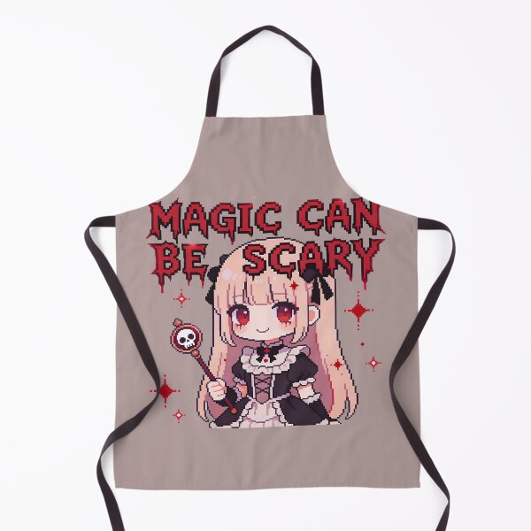 Item preview, "Magic Can Be Scary" - Gothic Lolita Pixel Art Magical Girl designed and sold by PotionPixelArt.