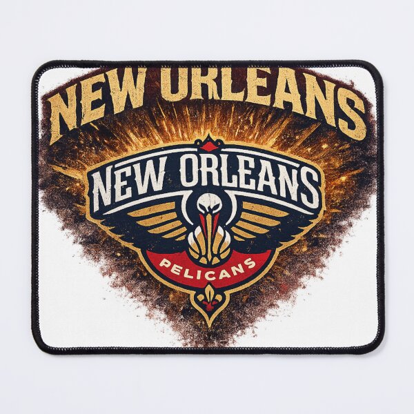 Artikelvorschau, New Orleans Pelicans entworfen und verkauft von JC's Cards & More.