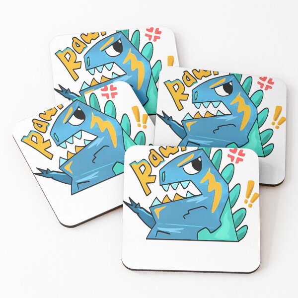Item preview, Monster Team Squad designed and sold by KawaiiDinoCo.