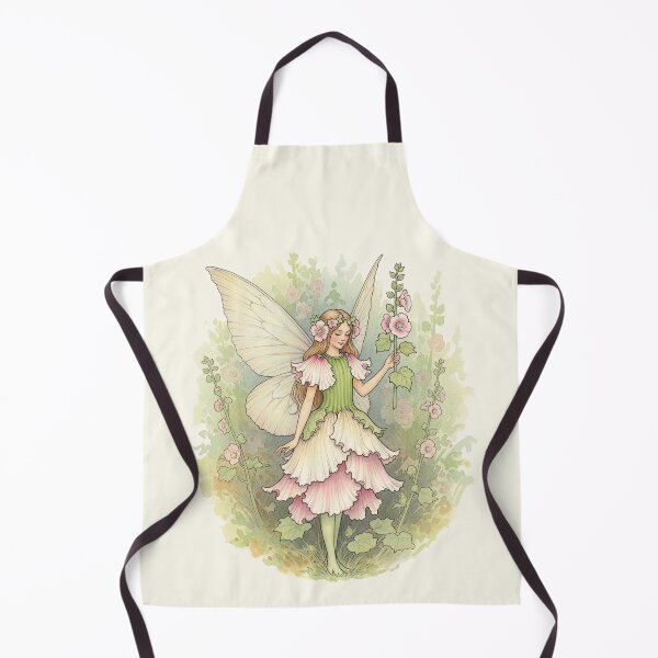Item preview, Elegant Hollyhock Flower Fairy designed and sold by Pasteltone.