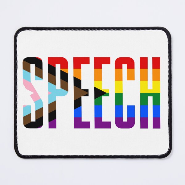 Item preview, Competitive Speech Pride designed and sold by Hair-brained  Haberdasher.