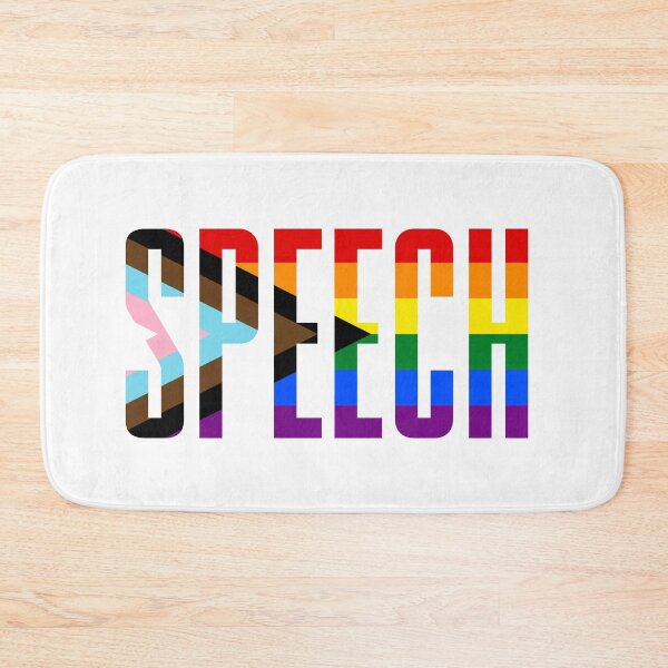 Item preview, Competitive Speech Pride designed and sold by Hair-brained  Haberdasher.