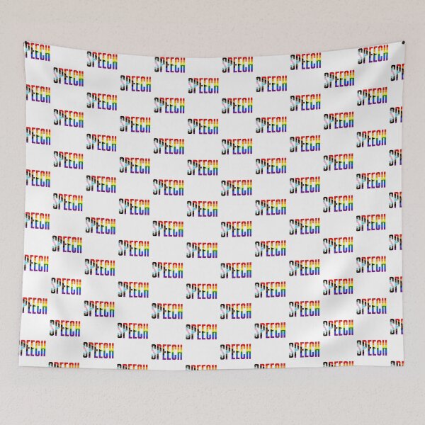 Item preview, Competitive Speech Pride designed and sold by Hair-brained  Haberdasher.