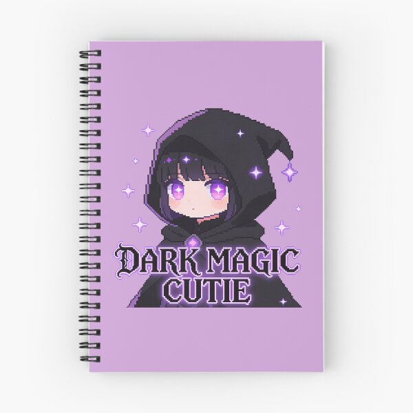 Item preview, Dark Magic Cutie Pixel Art - Cute Kawaii Dark Mage Anime Girl designed and sold by PotionPixelArt.