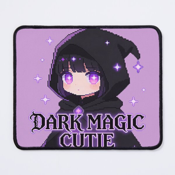 Item preview, Dark Magic Cutie Pixel Art - Cute Kawaii Dark Mage Anime Girl designed and sold by PotionPixelArt.
