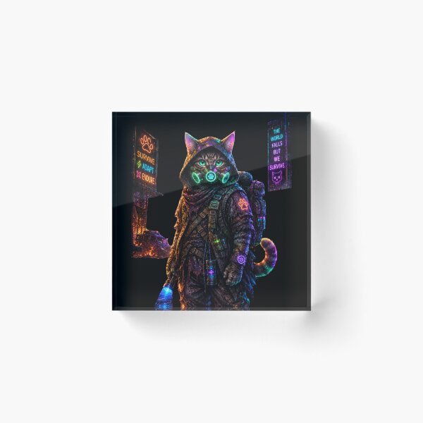 Item preview, Neon Wasteland Future Guardian designed and sold by Neon Riot Studio.