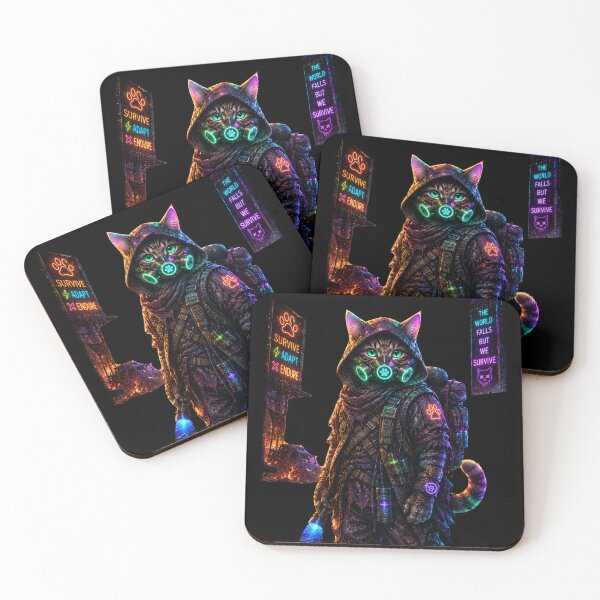 Item preview, Neon Wasteland Future Guardian designed and sold by Neon Riot Studio.
