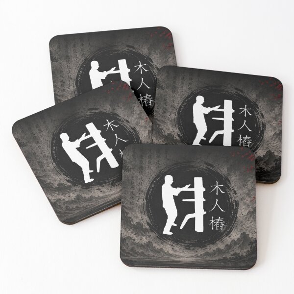 Item preview, Wing Chun Wooden Dummy | Traditional Kung Fu Training Art designed and sold by Fei Long Design Hub.