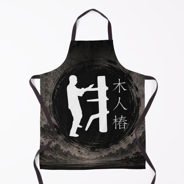 Item preview, Wing Chun Wooden Dummy | Traditional Kung Fu Training Art designed and sold by Fei Long Design Hub.