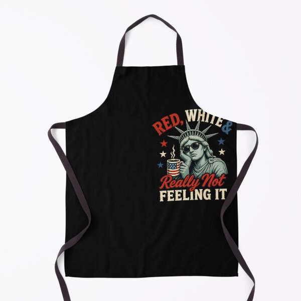 Item preview, Red White & Really Not Feeling It Vintage designed and sold by Marblaes00.