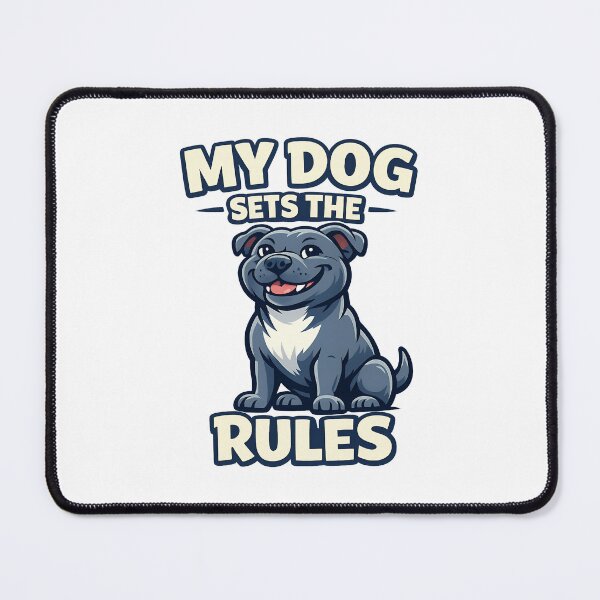 Item preview, My Dog Sets The Rules designed and sold by BestFriendTees.