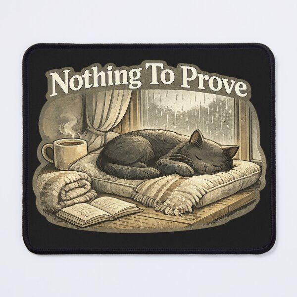 Item preview, Nothing To Prove designed and sold by QuietNovaShop.