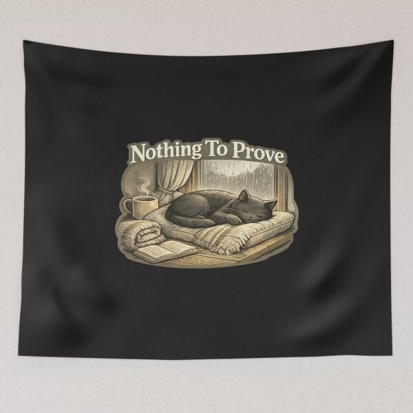 Item preview, Nothing To Prove designed and sold by QuietNovaShop.