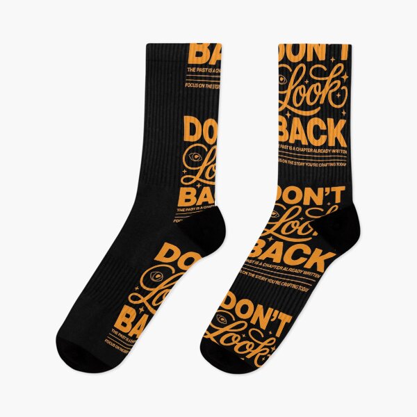 Item preview, Don’t Look Back Motivational Quote designed and sold by TipTop GFX.